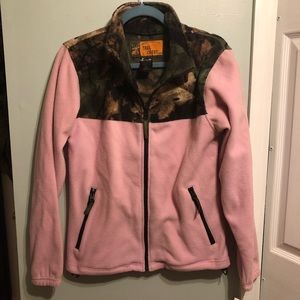 Pink and camo jacket